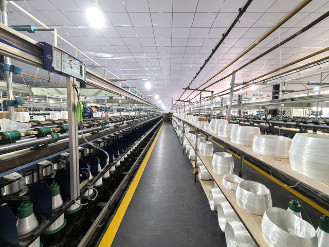 Silicone coated fiberglass manufacturing line