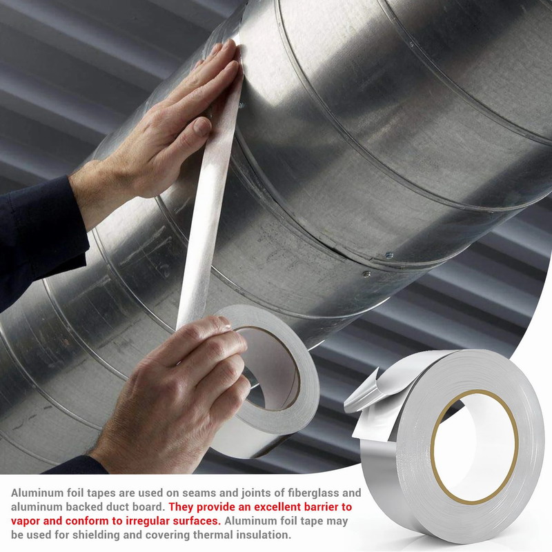 Alu foil fiberglass tape
