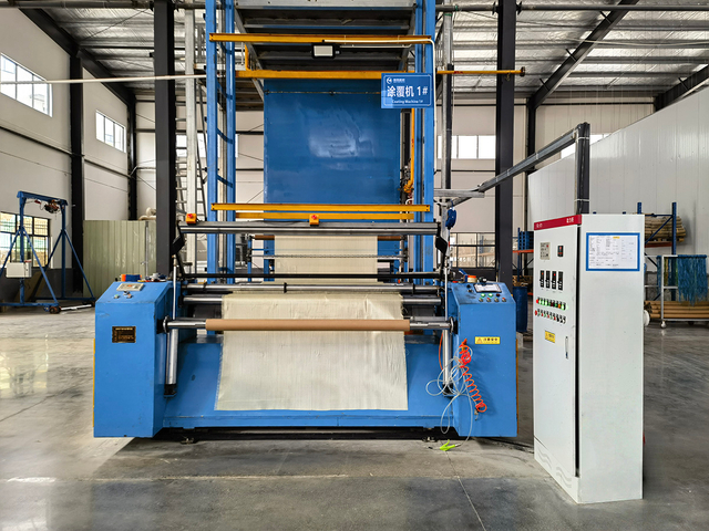 Fiberglass fabric automated production line